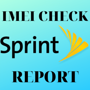 Sprint IMEI Check service